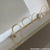 Swarovski Pearl Snake Chain Necklace – 14K Gold Filled