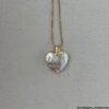 Heart-Shaped Baroque Pearl Necklace — 14K Gold Filled
