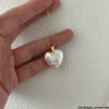 Heart-Shaped Baroque Pearl Necklace — 14K Gold Filled